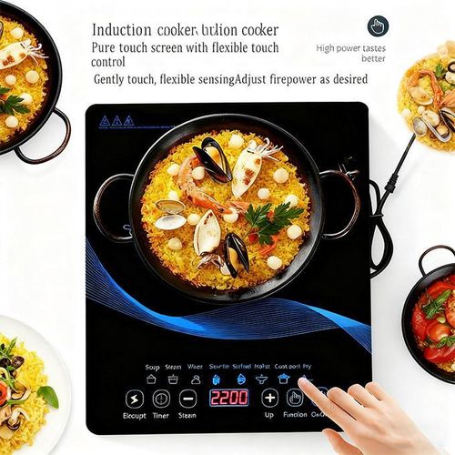 2200W 8 Modes Multifunctional Induction Cooker Touch Control Electric Stove - Image 6