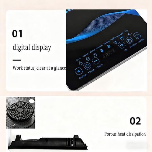 2200W 8 Modes Multifunctional Induction Cooker Touch Control Electric Stove - Image 5
